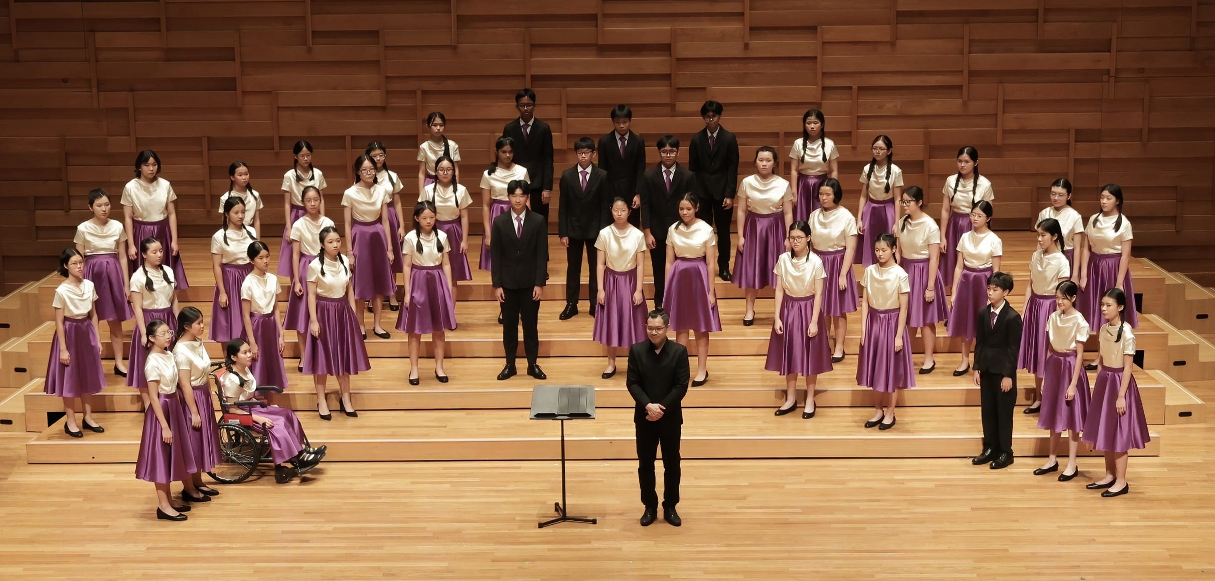 BDS Choir performs at the Singapore Youth Festival Arts Presentation, marking the culmination of their learning and an important biennial milestone in the choir’s journey.